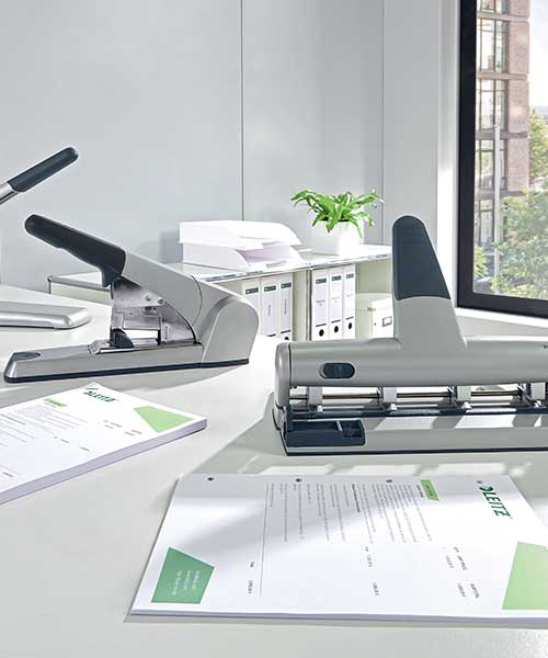 Leitz Delgeç Akto 4 Ayarlanabilir Delikli 51140084 Gri