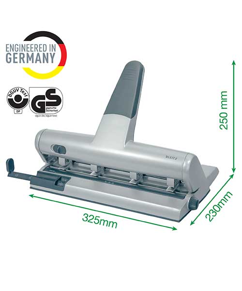 Leitz Delgeç Akto 4 Ayarlanabilir Delikli 51140084 Gri