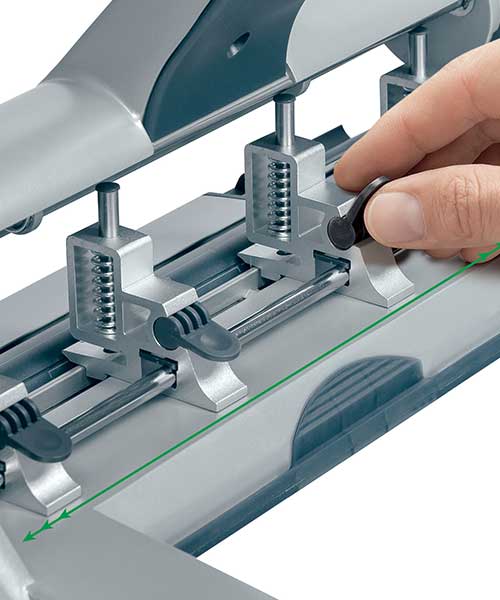 Leitz Delgeç Akto 4 Ayarlanabilir Delikli 51140084 Gri