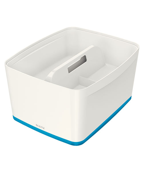 Leitz MyBox® Kapaklı Geniş Saklama Kutusu 52161036 Mavi-Beyaz