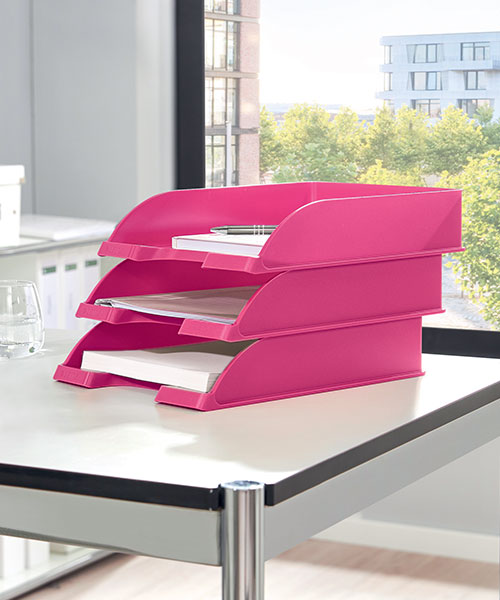 Leitz WOW Evrak Rafı 52263023 Metalik Pembe