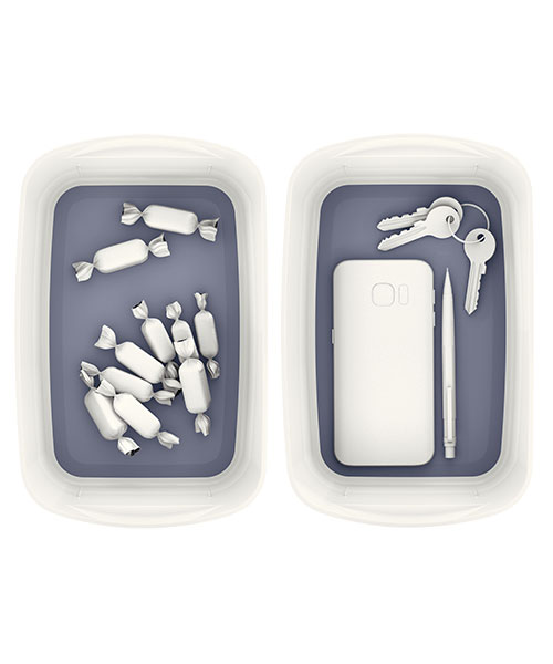 Leitz MyBox® Masaüstü Saklama Kutusu 52571001 Gri-Beyaz