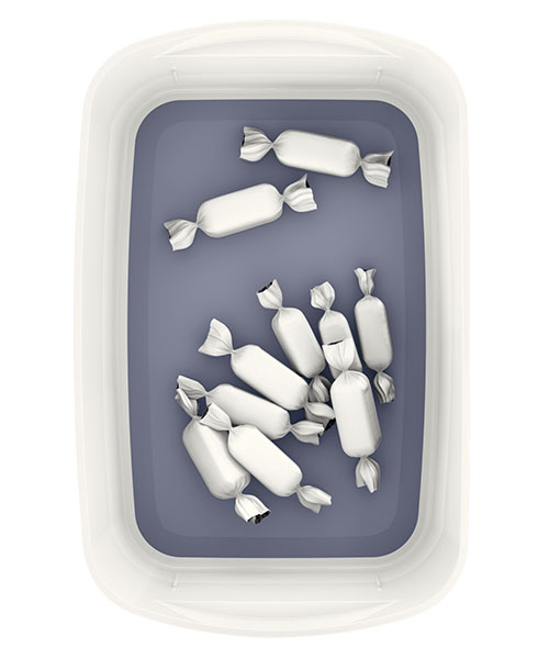 Leitz MyBox® Masaüstü Saklama Kutusu 52571001 Gri-Beyaz