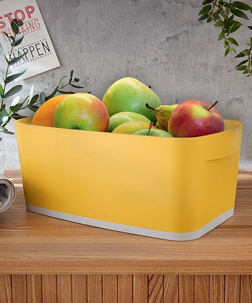 Leitz Cosy  MyBox®  Kapaklı Küçük Saklama Kutusu  52630019 Sarı