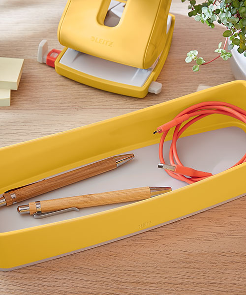 Leitz Cosy  MyBox® Masaüstü Düzenleme Kutusu  52650019 Sarı