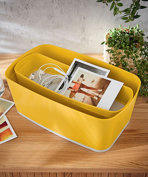 Leitz Cosy  MyBox® Masaüstü Düzenleme Kutusu  52650019 Sarı