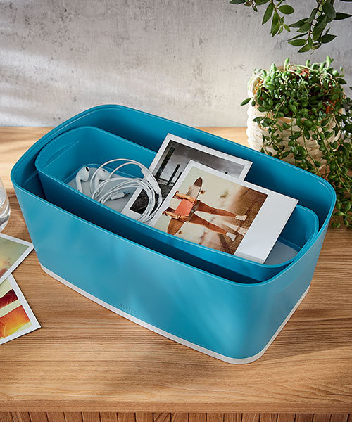 Leitz Cosy  MyBox® Masaüstü Düzenleme Kutusu  52650061 Mavi