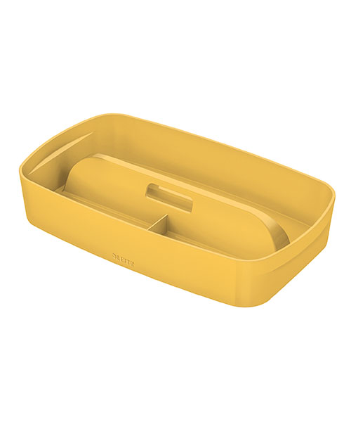 Leitz Cosy MyBox® Kulplu Geniş Düzenleme Aparatı  52660019 Sarı