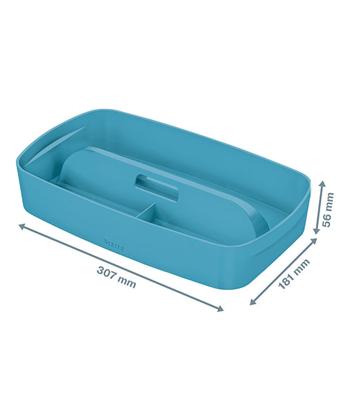 Leitz Cosy MyBox® Kulplu Geniş Düzenleme Aparatı  52660061 Mavi