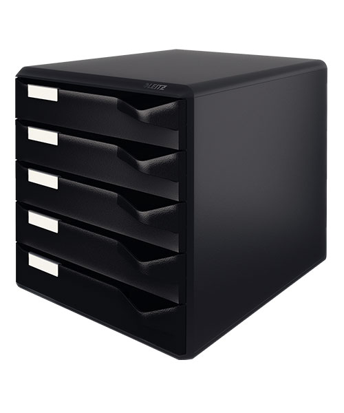 Leitz Çekmeceli Evrak Rafı 5 Çekmeceli 52930095 Siyah