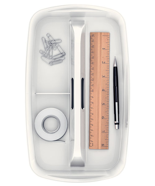 Leitz MyBox® Kulplu Geniş Düzenleme Aparatı 53230001 Beyaz