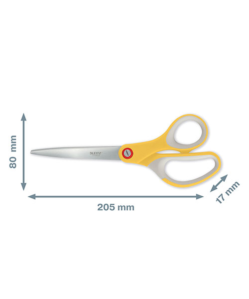 Leitz Cosy Premium Makas 205mm  53320019 Sarı