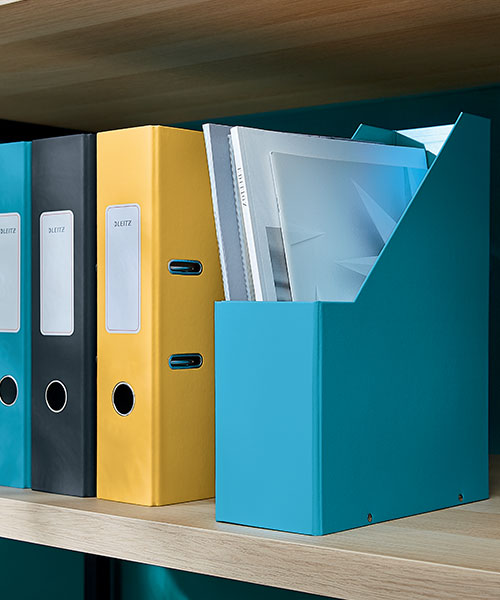 Leitz Cosy C&S Kutu Klasör 53560061 Mavi