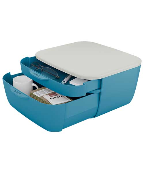 Leitz Cosy Çekmeceli Evrak Rafı 53570061 Mavi