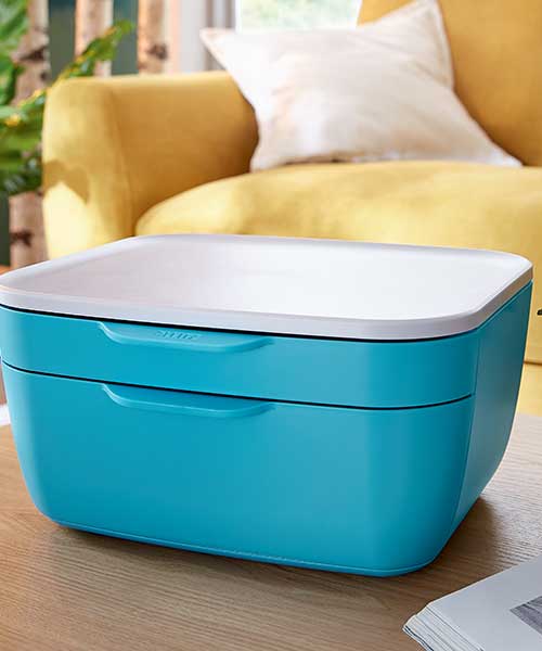 Leitz Cosy Çekmeceli Evrak Rafı 53570061 Mavi