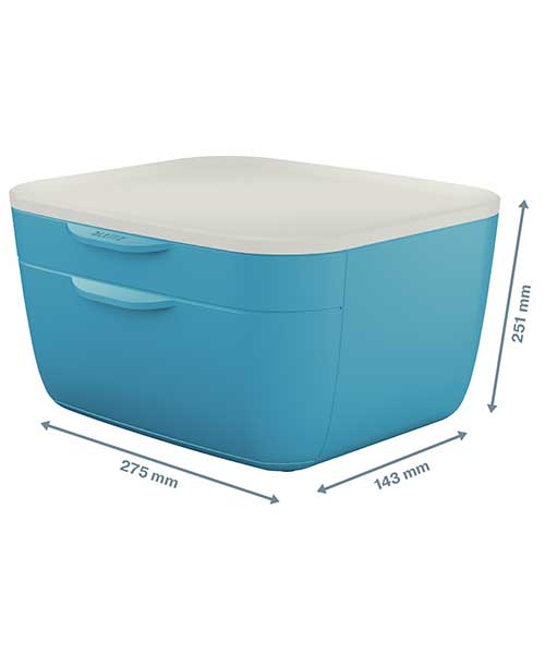 Leitz Cosy Çekmeceli Evrak Rafı 53570061 Mavi