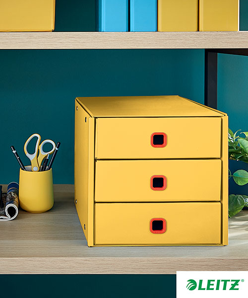 Leitz Cosy C&S Çekmeceli Evrak Rafı  53680019 Sarı