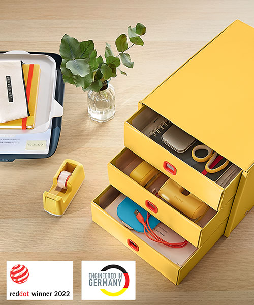 Leitz Cosy C&S Çekmeceli Evrak Rafı  53680019 Sarı