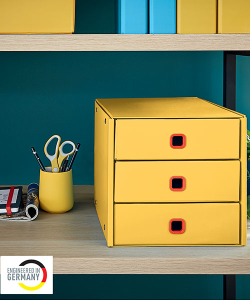 Leitz Cosy C&S Çekmeceli Evrak Rafı  53680019 Sarı