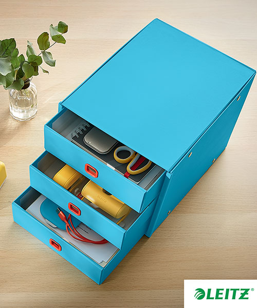 Leitz Cosy C&S Çekmeceli Evrak Rafı  53680061 Mavi
