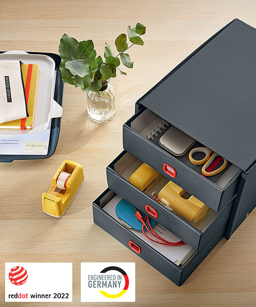 Leitz Cosy C&S Çekmeceli Evrak Rafı  53680089 Gri