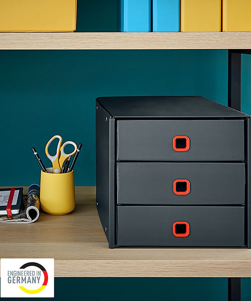 Leitz Cosy C&S Çekmeceli Evrak Rafı  53680089 Gri