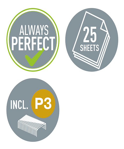 Leitz NeXXt Zımba 25 Sayfa Kapasiteli 55010025 Kırmızı