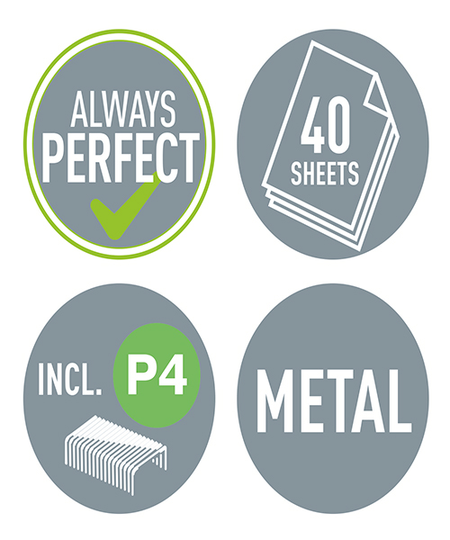 Leitz Zımba 40 Sayfa Kapasiteli 55040095 Siyah