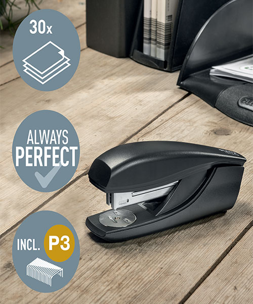 Leitz Recycle NeXXt Zımba Makinesi 30 sayfa 56040095 Siyah