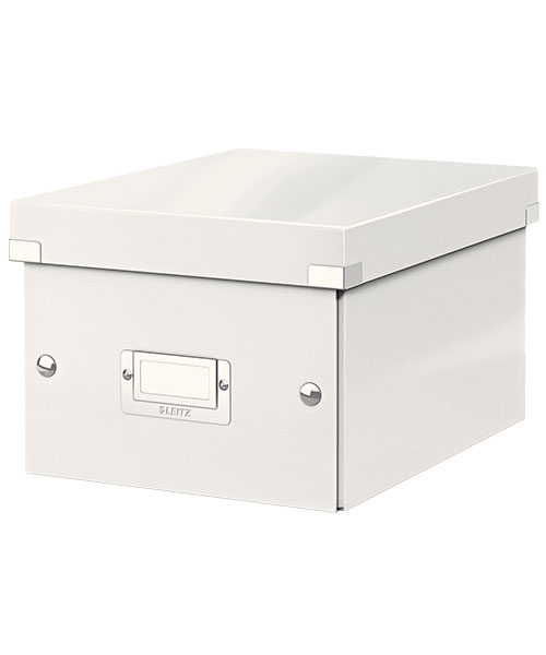 Leitz WOW C&S Küçük Boy Kutu  60430001 Metalik Beyaz