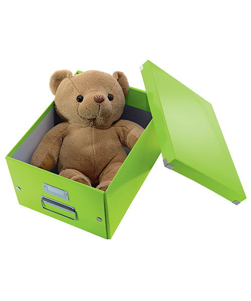 Leitz WOW C&S Orta Boy Kutu  60440054 Metalik Yeşil