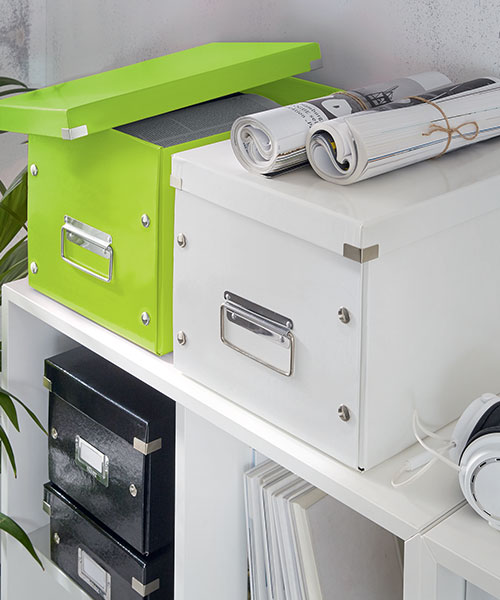 Leitz WOW C&S Kutu Küp Büyük Boy 61080054 Metalik Yeşil