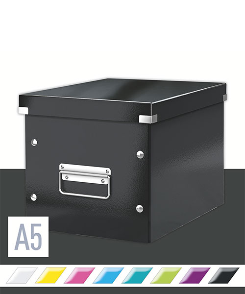 Leitz WOW C&S Kutu Küp Orta Boy 61090095 Siyah