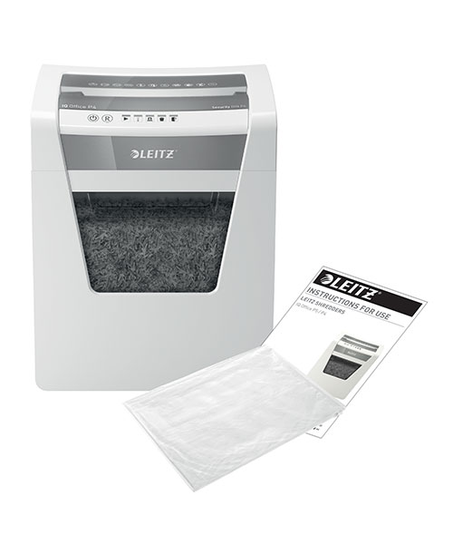 Leitz Iq Office P4 Evrak İmha Makinesi Beyaz 80030000