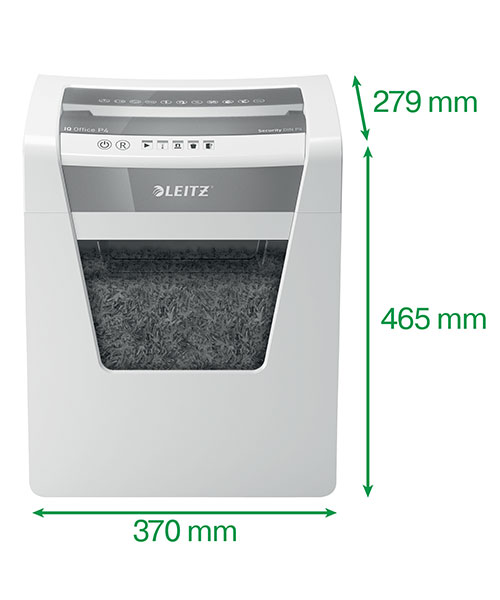 Leitz Iq Office P4 Evrak İmha Makinesi Beyaz 80030000