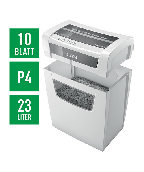 Leitz Iq Home Office Evrak İmha Makinesi Beyaz 80090000