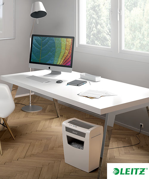 Leitz Iq Home Office Evrak İmha Makinesi Beyaz 80090000