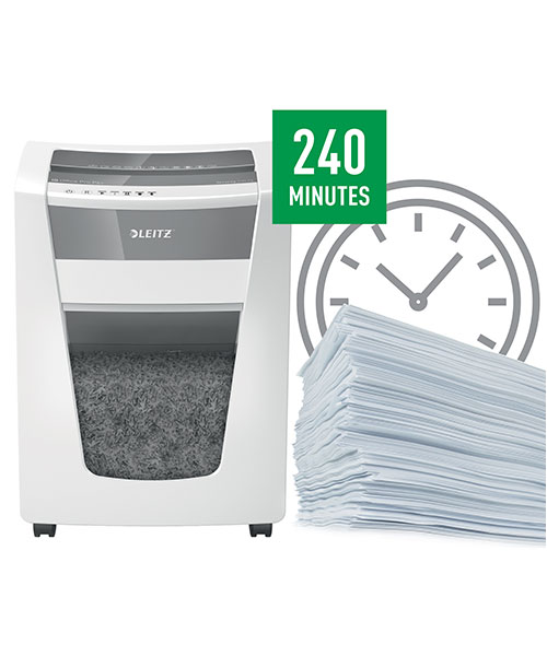 Leitz Iq Office Pro P6+ Evrak İmha Makinesi Beyaz 80100000