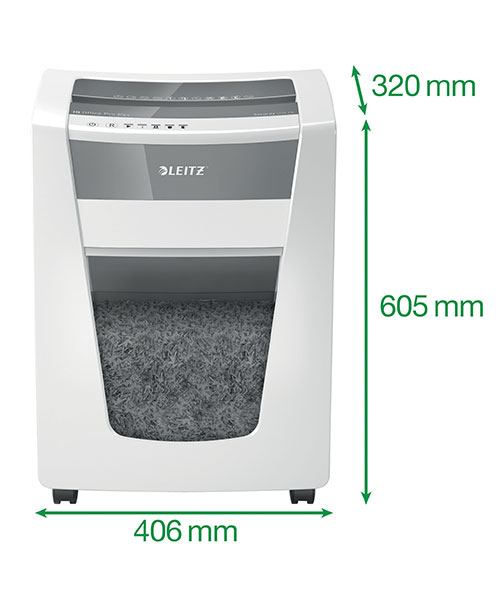 Leitz Iq Office Pro P6+ Evrak İmha Makinesi Beyaz 80100000