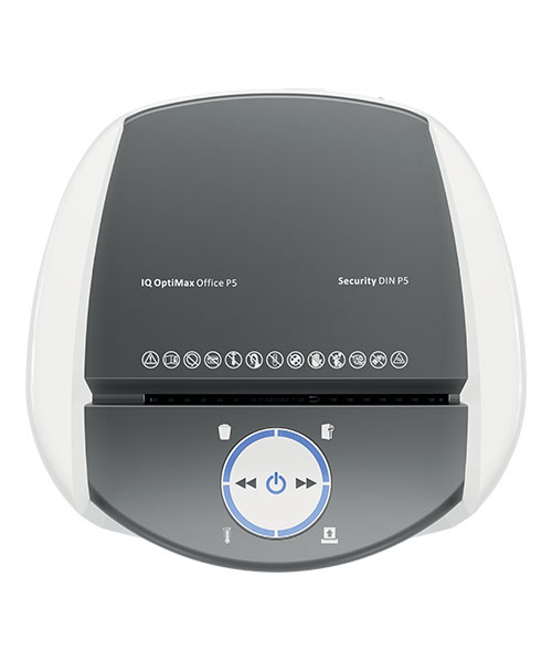 Leitz Iq Optimax Office Mikro Kesim Evrak İmha Makinesi P5 35L Beyaz 83600000