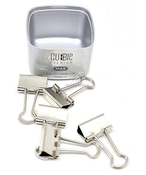 Mas Cubbie Premium Omega Kıskaç 19Mm Silver 1322