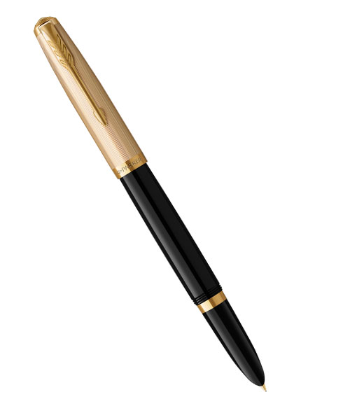 Parker 51 Deluxe Siyah Gt Dolma Kalem 18K F Uç 2123511