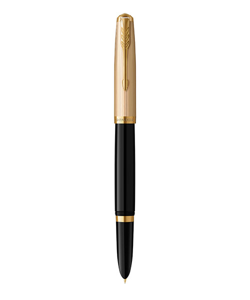 Parker 51 Deluxe Siyah Gt Dolma Kalem 18K F Uç 2123511