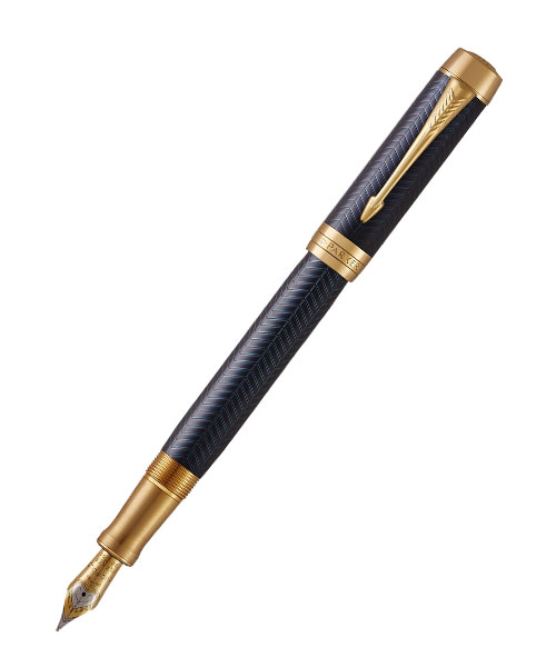 Parker Duofold Prestij Mavi Chevron Gt Dolma Kalem 1931369