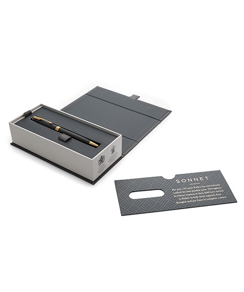 Parker Sonnet Mat Siyah Gt Dolma Kalem 1931517