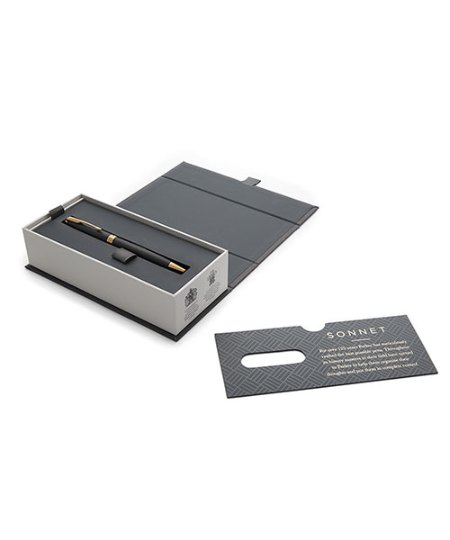 Parker Sonnet Mat Siyah Gt Roller Kalem 1931518