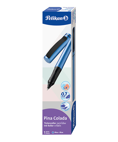 Pelikan Pina Colada Roller Kalem Metalik Mavi P-821186
