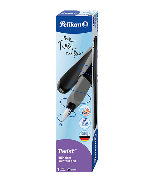 Pelikan Twist Dolma Kalem Metalik Siyah P-946806