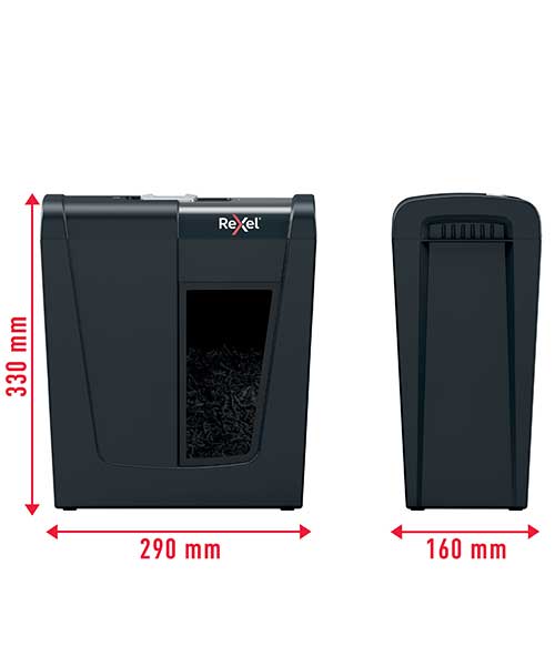 Rexel  Secure S5 Eu, Ev Tipi Evrak İmha Makinesi Siyah 2020121Eu