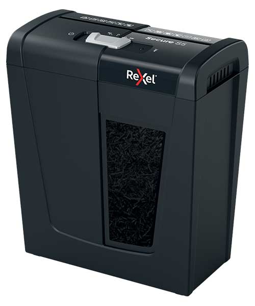 Rexel  Secure S5 Eu, Ev Tipi Evrak İmha Makinesi Siyah 2020121Eu